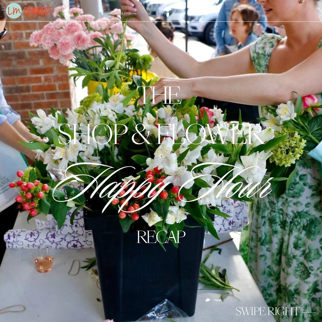 Cheers to a fabulous evening at the first @theshopsofprairievillage Shop &amp; Flower Happy Hour! 🌷🌸🥂 From permanent jewelry to exciting raffles, swag bags and rose all day, it was an unforgettable night of shopping and fun. Huge thanks to all the