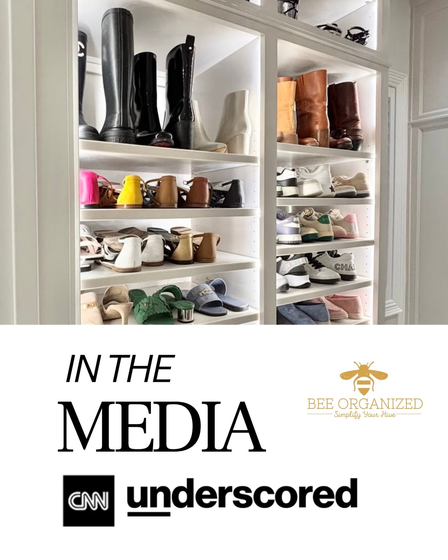 What a tidy way to wrap up last week with a feature in a national publication! Check out tips from @beeorganizedkc for shoe organization, featured in CNN Underscored.

#marketingagency #pr #kansascity