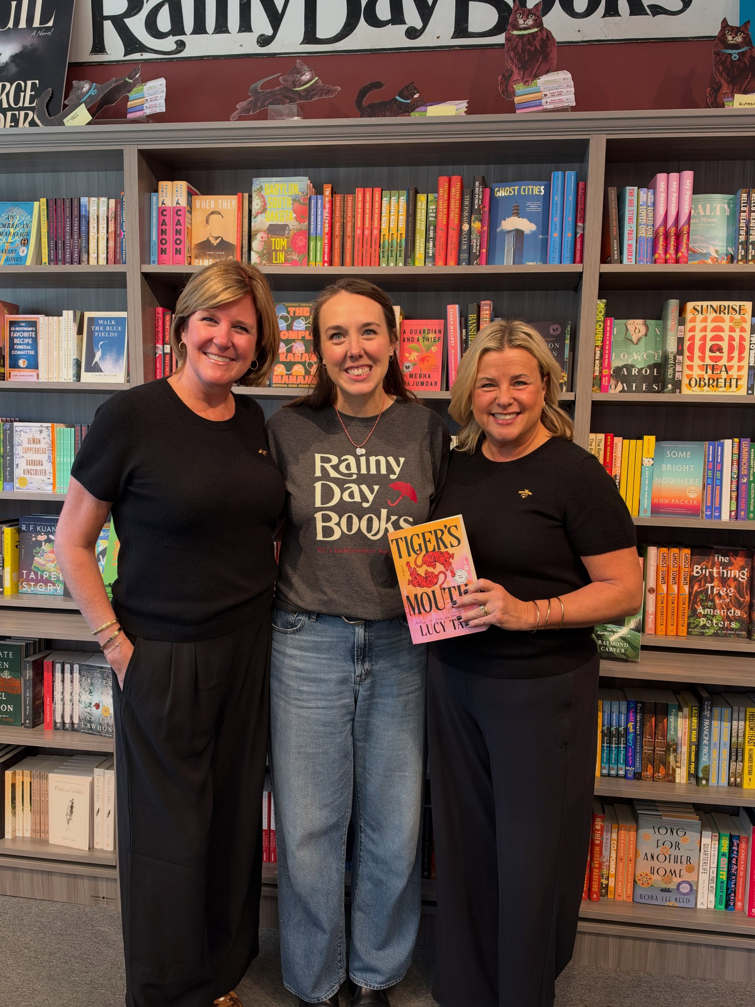 A little behind-the-scenes fun today with Bee Organized 🐝 and Rainy Day Books! 📚

We&rsquo;re getting ready for something special as Jenna Bush Hager joins author Amy Tan in Kansas City on November 13 for a conversation about Amy&rsquo;s new book a