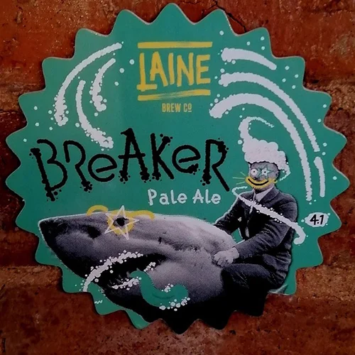Breaker pale ale - a juicy, powerfully hopped Pale Ale that delivers fresh fruit flavours of melon, pineapple and citrus.