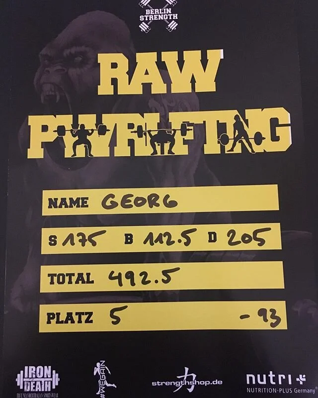 Danke an @berlin_strength f&uuml;r einen gut organisierten Powerlifting Wettkampf 😁🙏🏻#spreecrossfit #berlinstrength #startingstrength #startingstrengthberlin