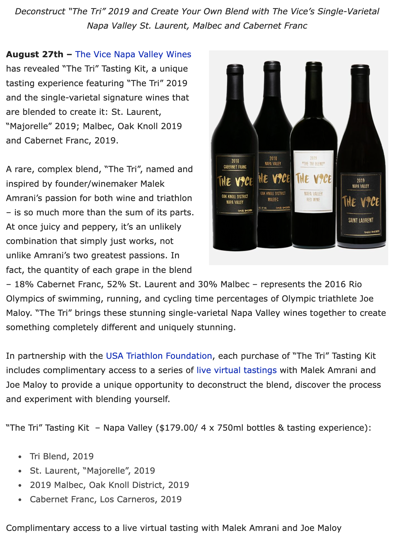 Wine Industry Advisor, August 2021