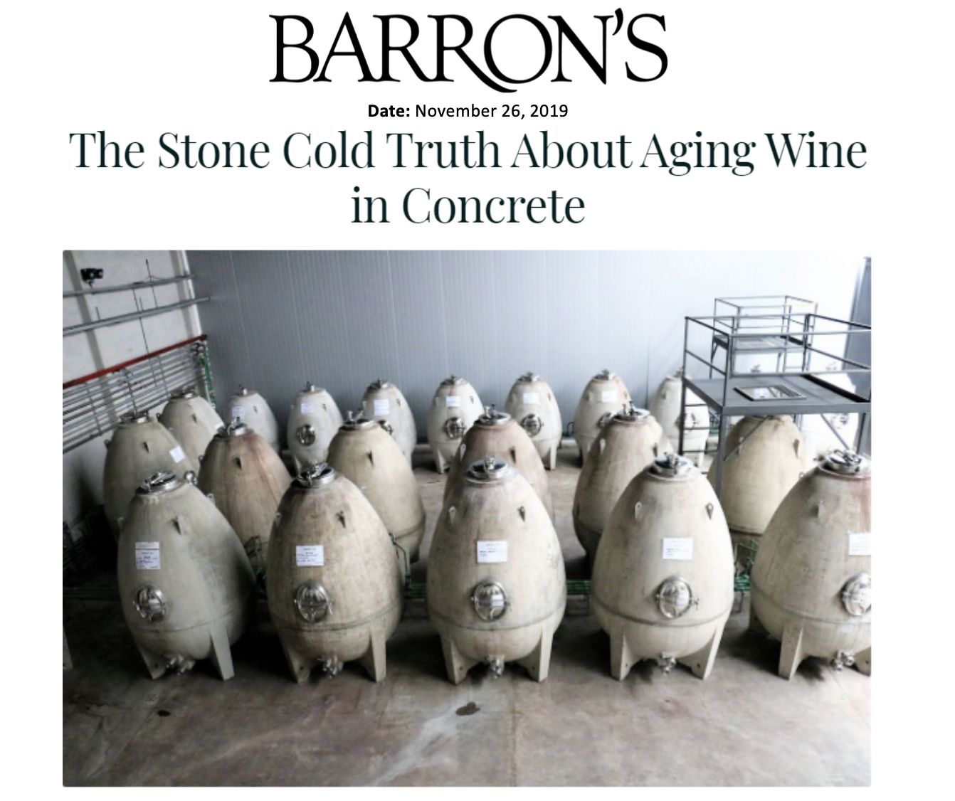 Barron's, November 2019