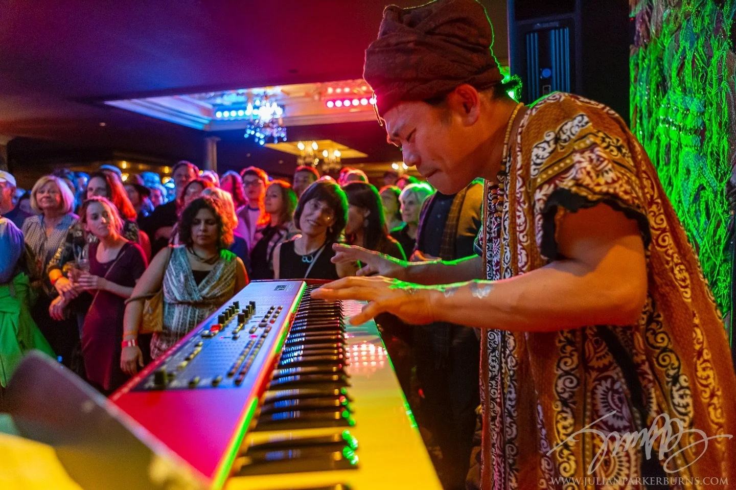 Special guest artist with @kotokobrass on Saturday 1/31: Yuki &ldquo;Action Man&rdquo; Kanesaka 🔥 Yuki is a prolific keyboard player, composer, audio engineer, DJ, and professor at @berkleecollege 🎹 Fired up to have him on keys with us tonight at @