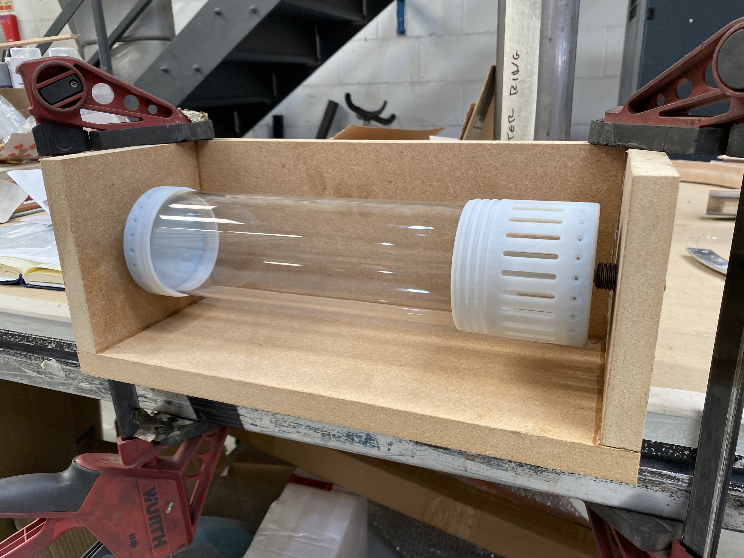 Some Design Engineering The Man Who Fell To Earth Set _Design Fusion Cylinder Model making