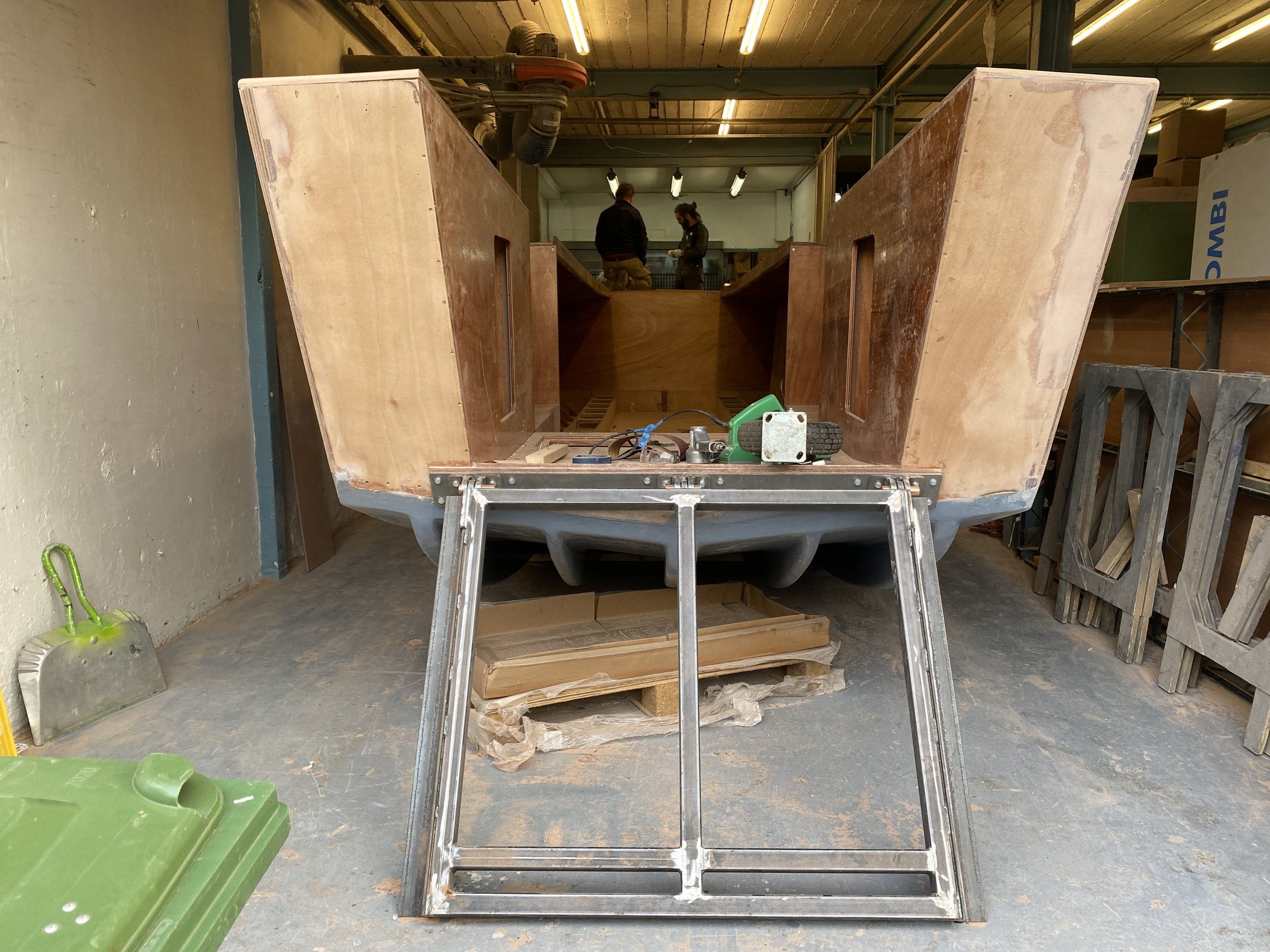Some Design Engineering Landing Craft Assault Set Design Movie Props Work In Progress 10