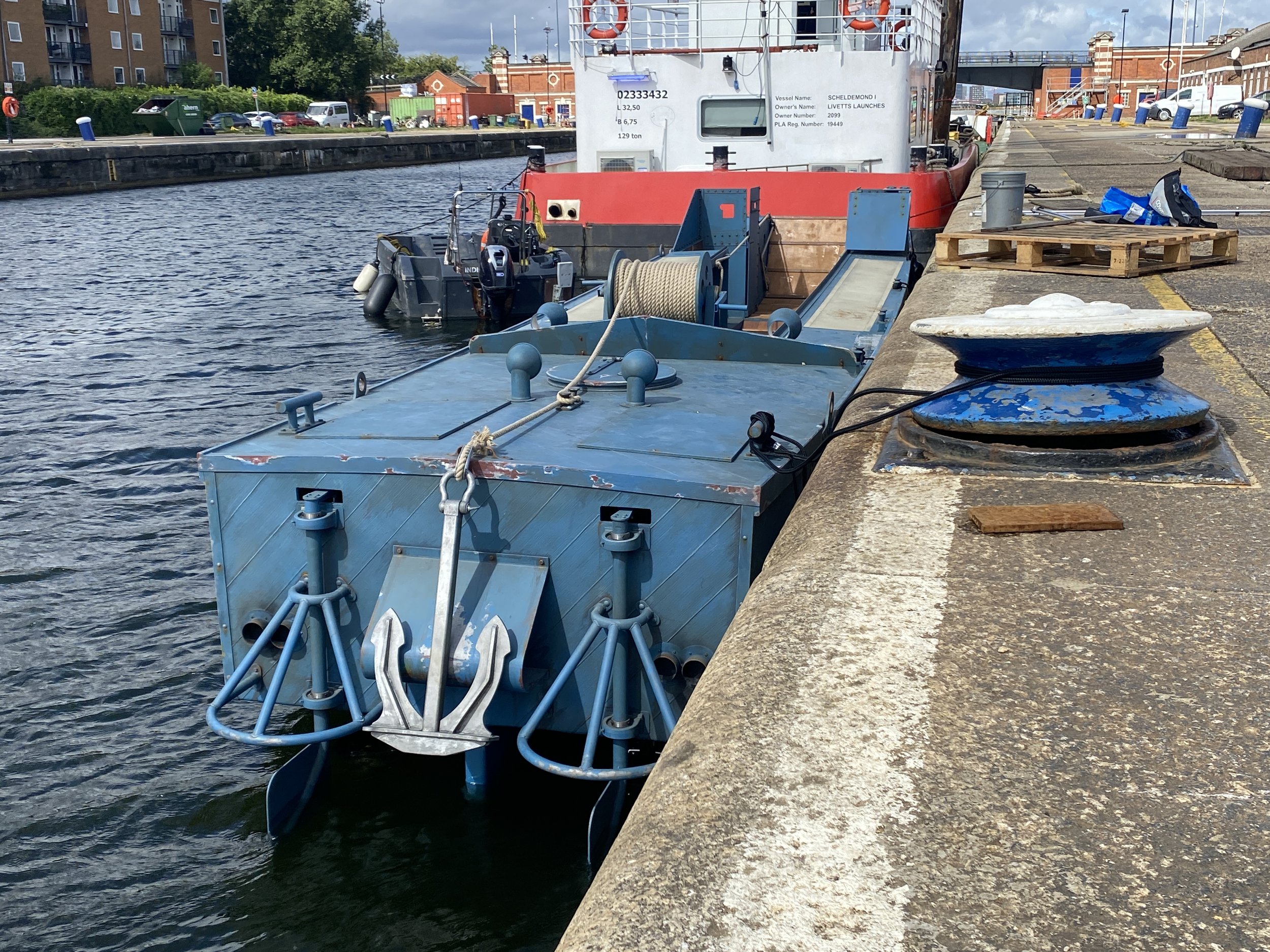 Some Design Engineering Landing Craft Assault Set Design Movie Props Finished Project Photo Back