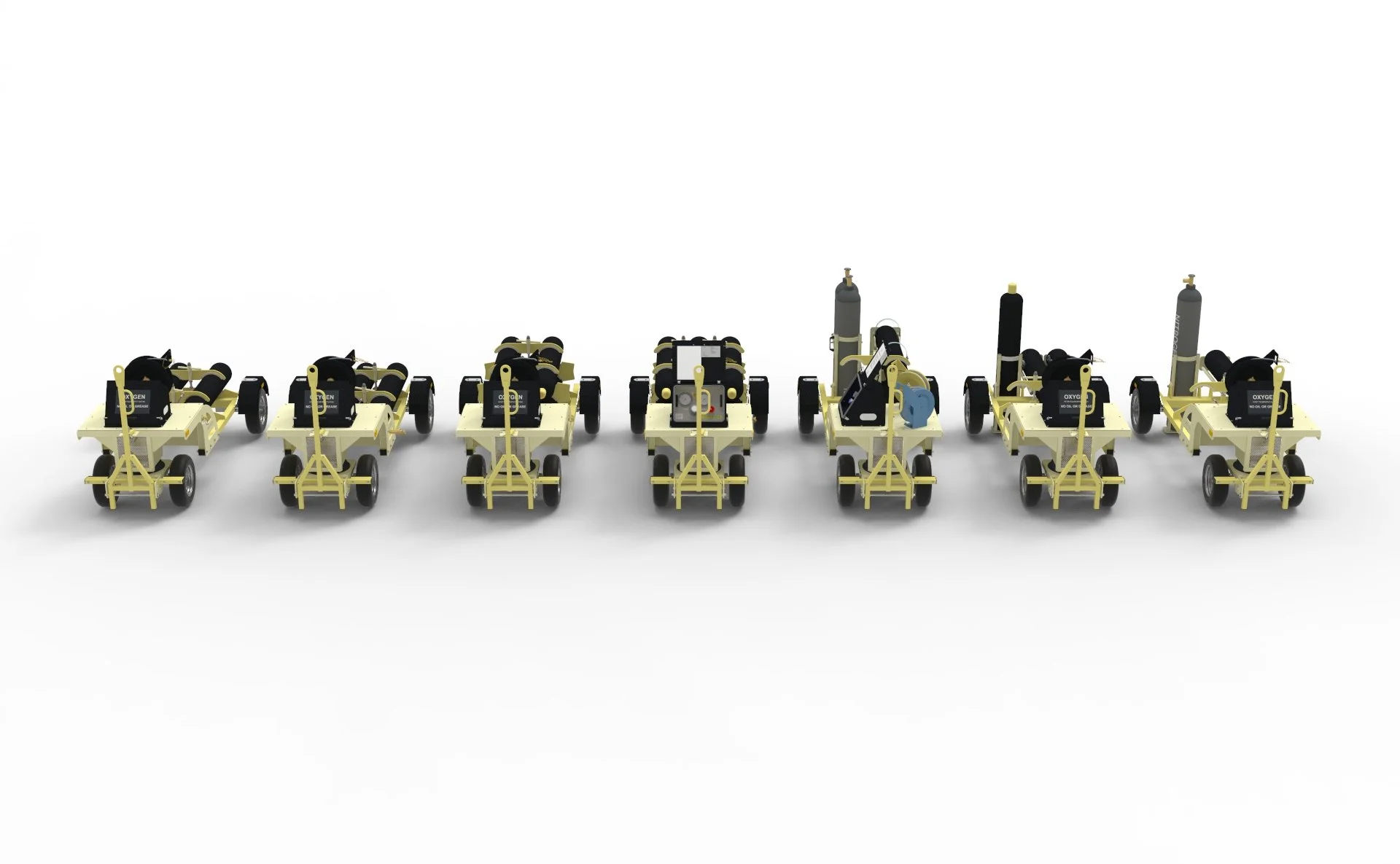 Oxygen / Nitrogen Trolleys {GSE}
