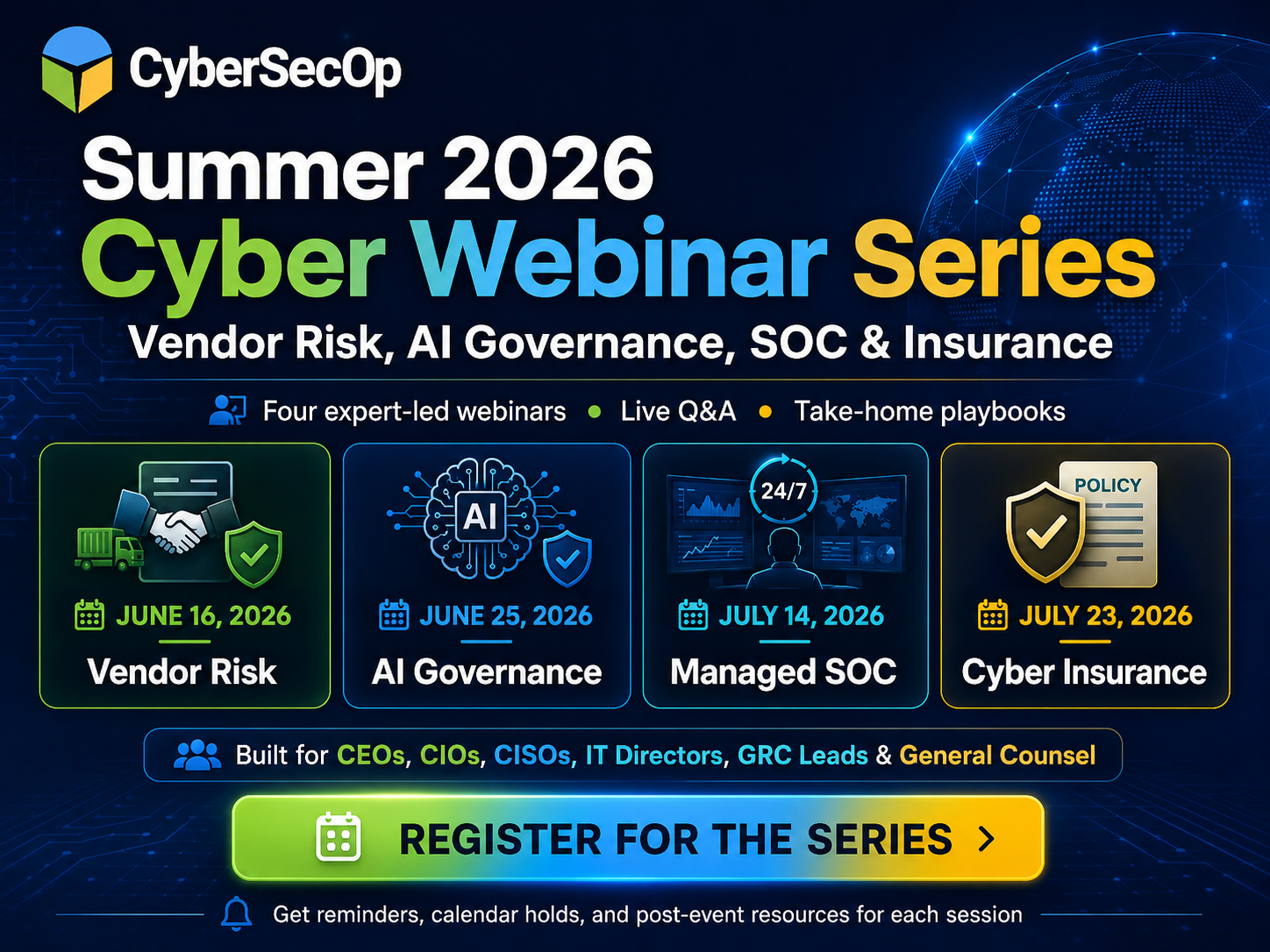 Summer Cyber Webinar Series (Session 2): The Case for a Managed SOC