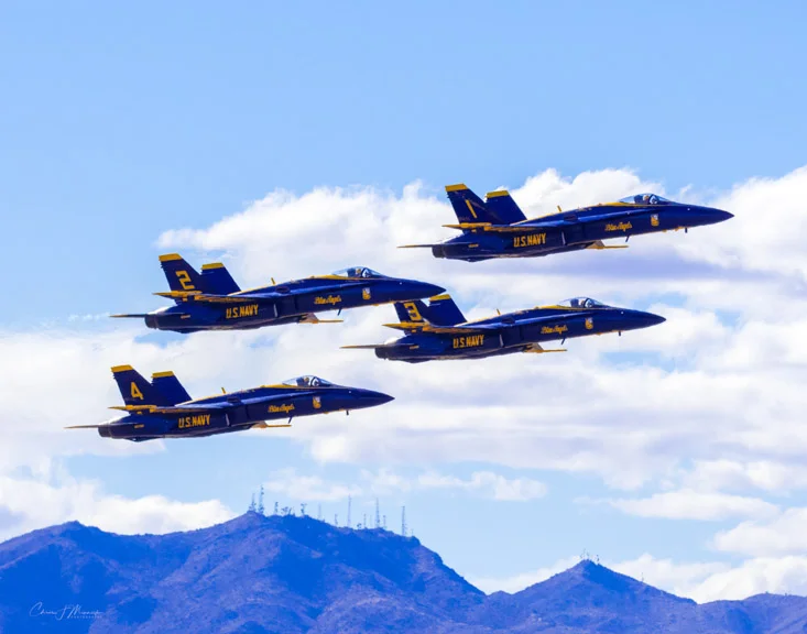 Blue Angels at Luke Air Force Base, Glendale, AZ