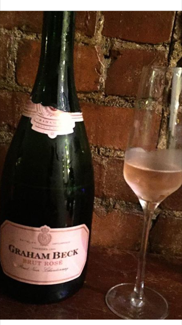 Pretty in pink: Graham Beck Brut Rosé NV looks as good as it tastes