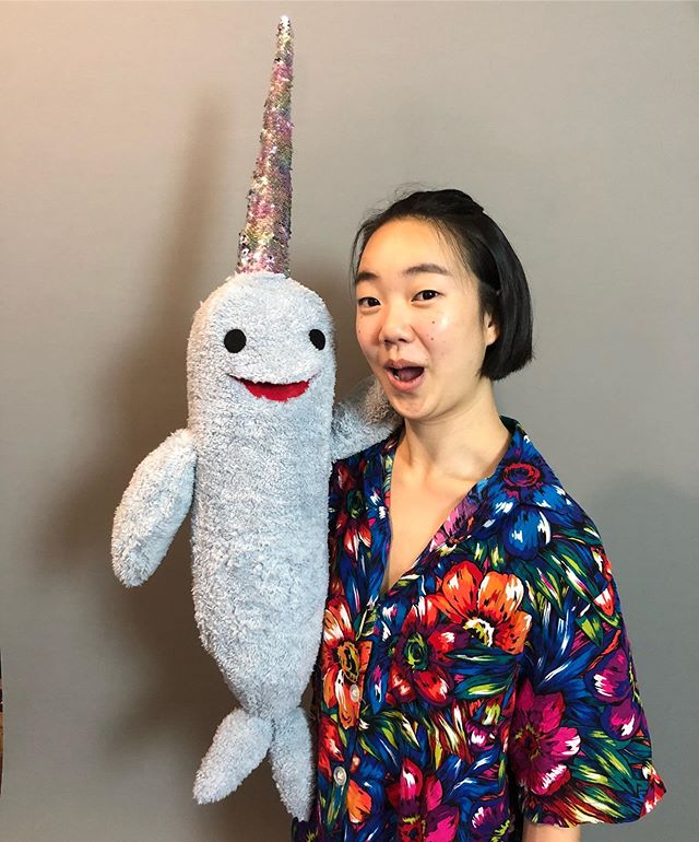 Narwhal and Jelly inspired by the children&rsquo;s picture book series of the same name!

Narwhal has a flip sequin horn!

Commission for @puppetsburg 
#puppets #puppet #puppetmaker #puppetry #handmade #craft #art #narwhal #jelly #jellyfish #flipsequ