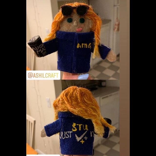 @heylyssamay is a busy superstar and unfortunately couldn&rsquo;t make it on her family trip to celebrate her Dad&rsquo;s birthday...so she sent a puppet proxy!!! Swipe through for wholesome content! 
Swipe ALL the way through for the OTHER Puppet Al