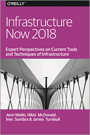 Image: O’Reilly Media, Inc. Infrastructure Now 2018, Jenn Webb, Nikki McDonald, Ines Sombra and James Turnbull