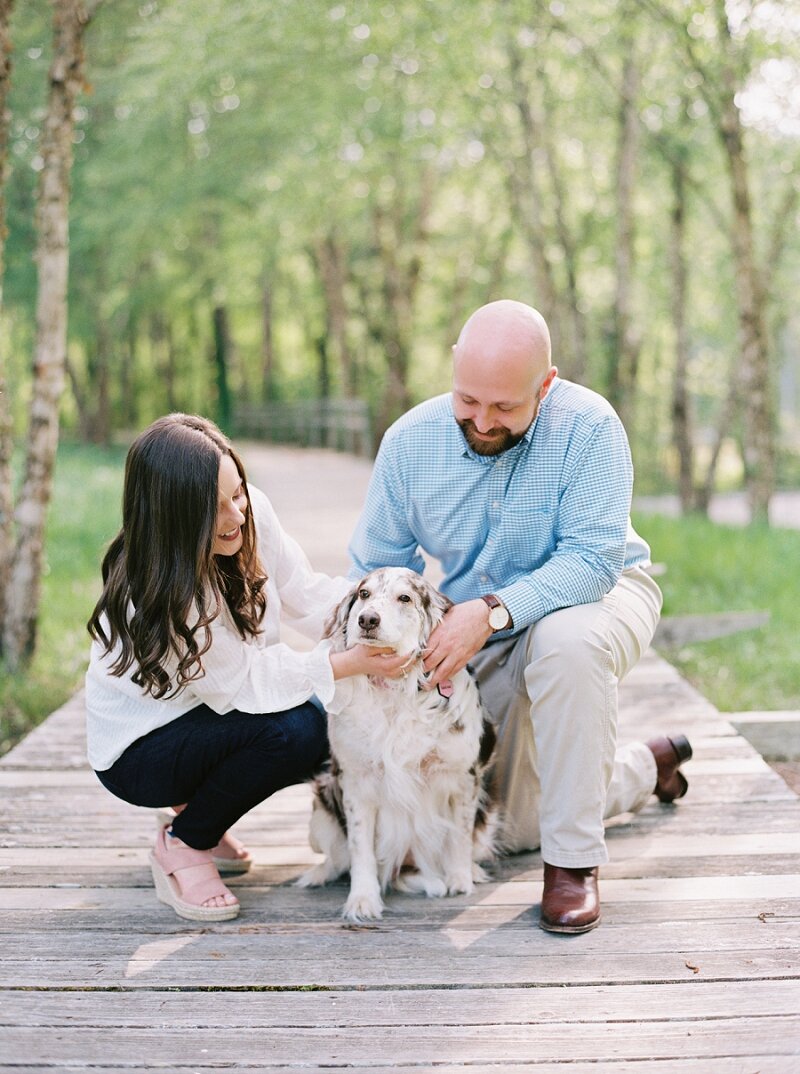 Engagement Session with Dogs