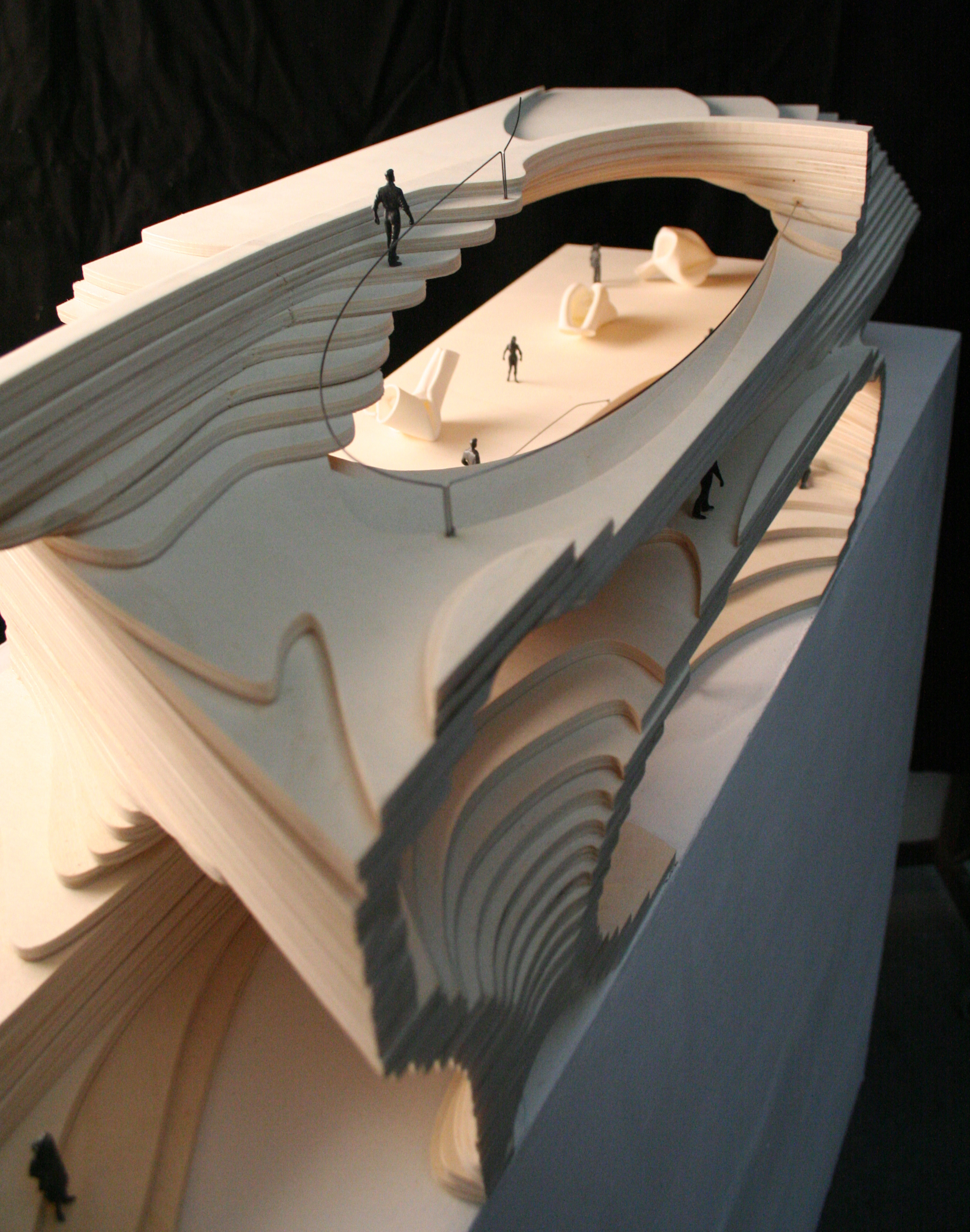 Interior Model. Scale 1:100