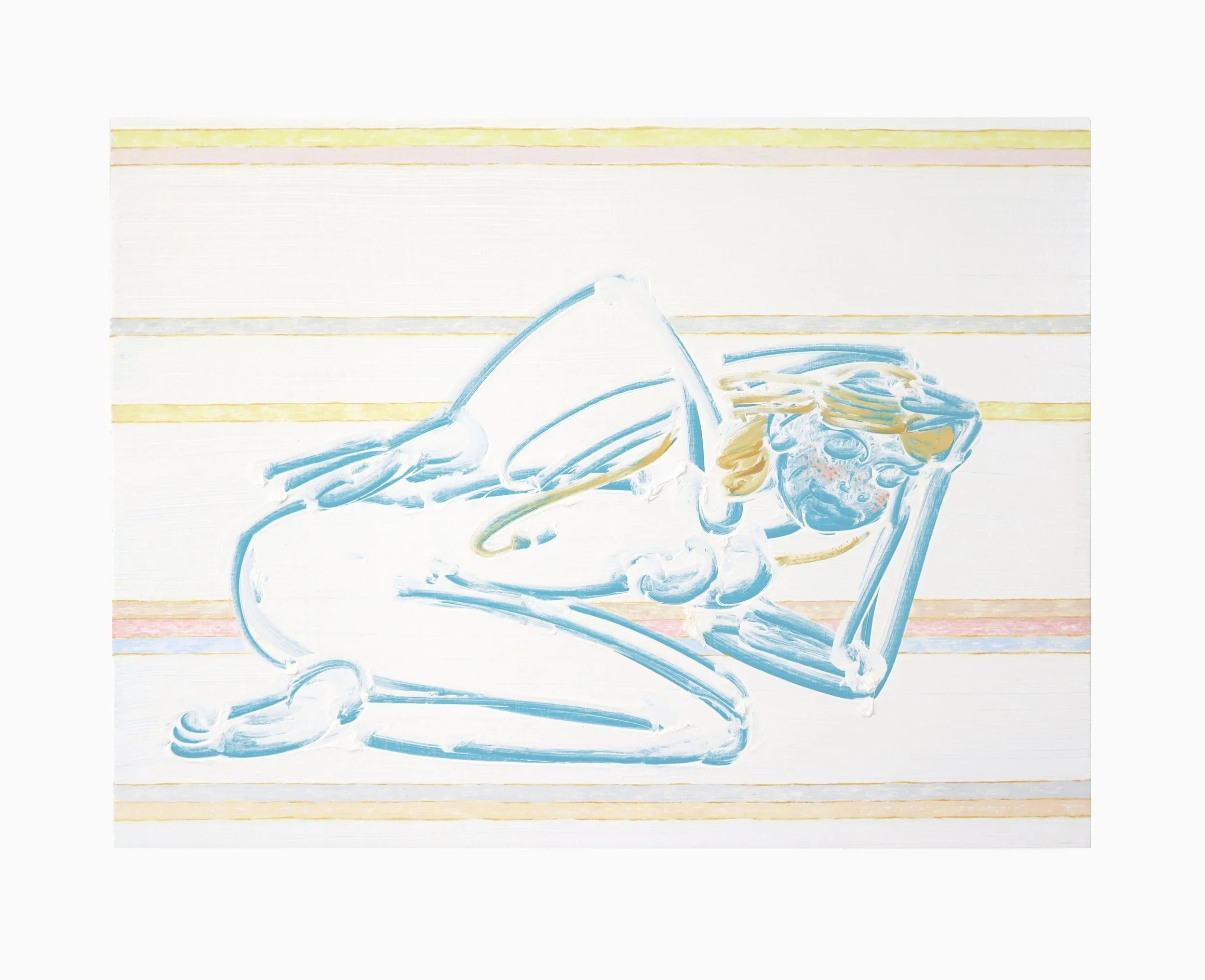  Paradise , 31 x 41 cm, oil on wood, 2026,    Wabi Sabi   group show ⋆    Marcelle Joseph   x    Paul Smith Foundation , London UK