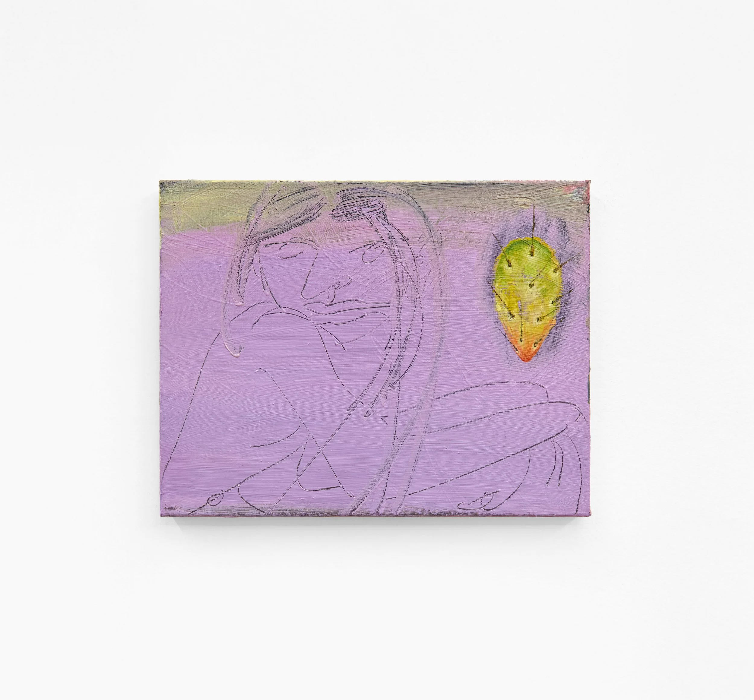 Eternal window , 36 x 46 cm, oil on canvas, PPP solo show Mud Garden , 2021