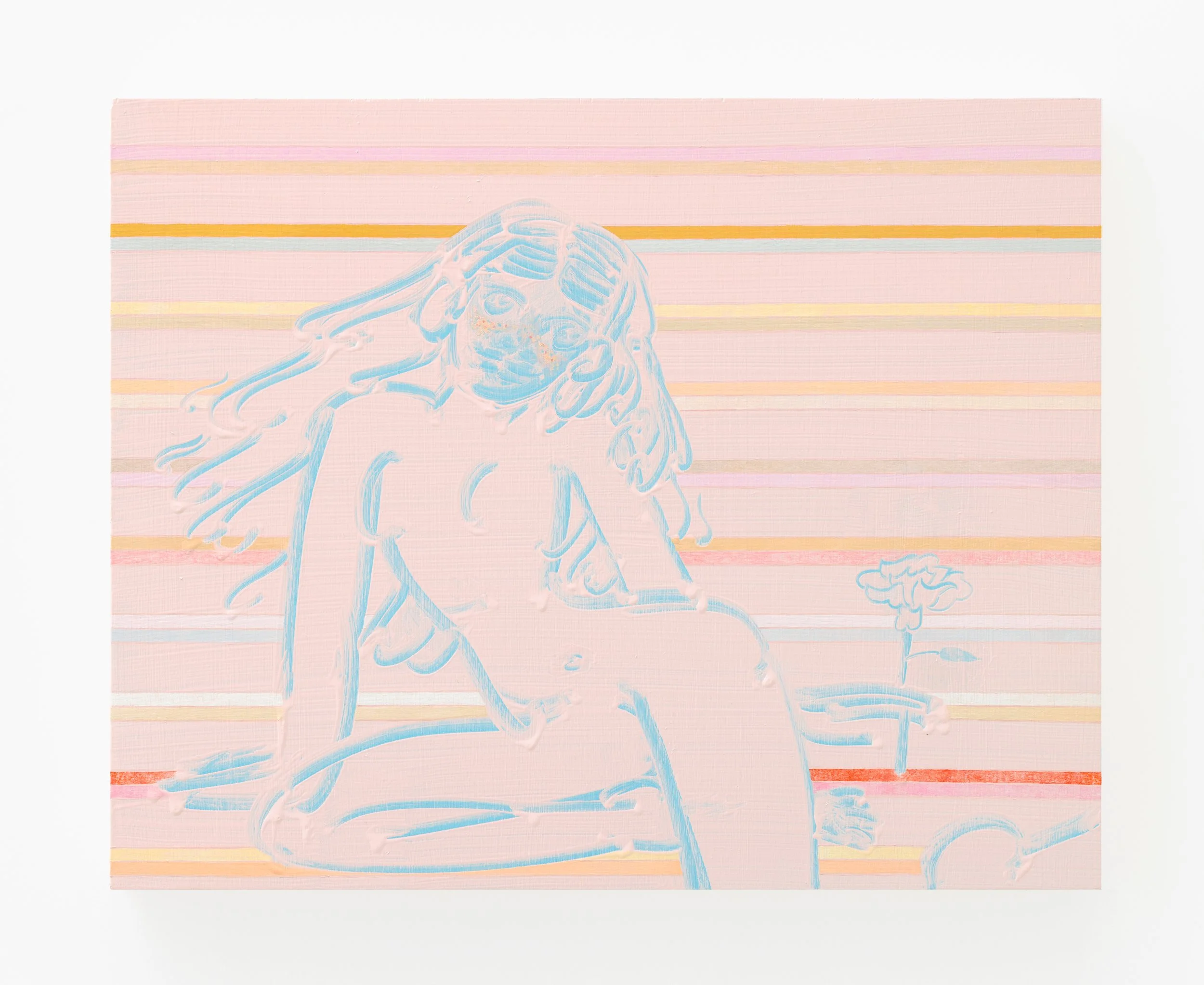  Best wishes , 40 x 50 cm, oil on wood, 2026  ⋆    Alon Segev gallery  