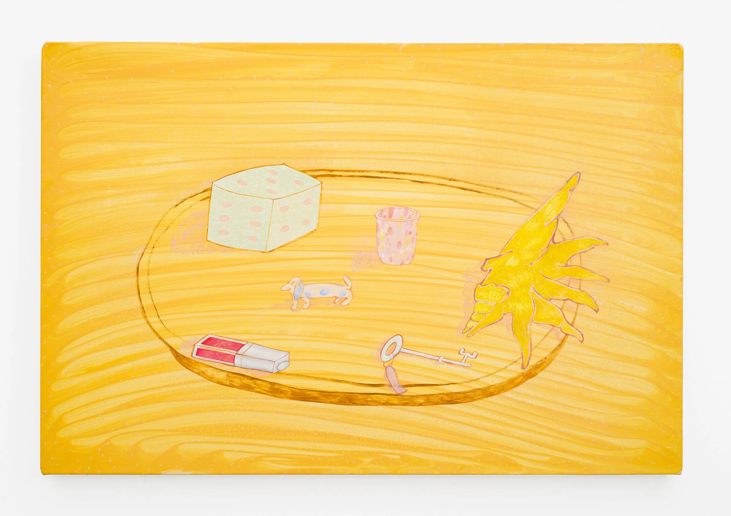 Autumn table , 82 × 121 cm, oil on canvas, 12.26 gallery, Dallas, US , 2025