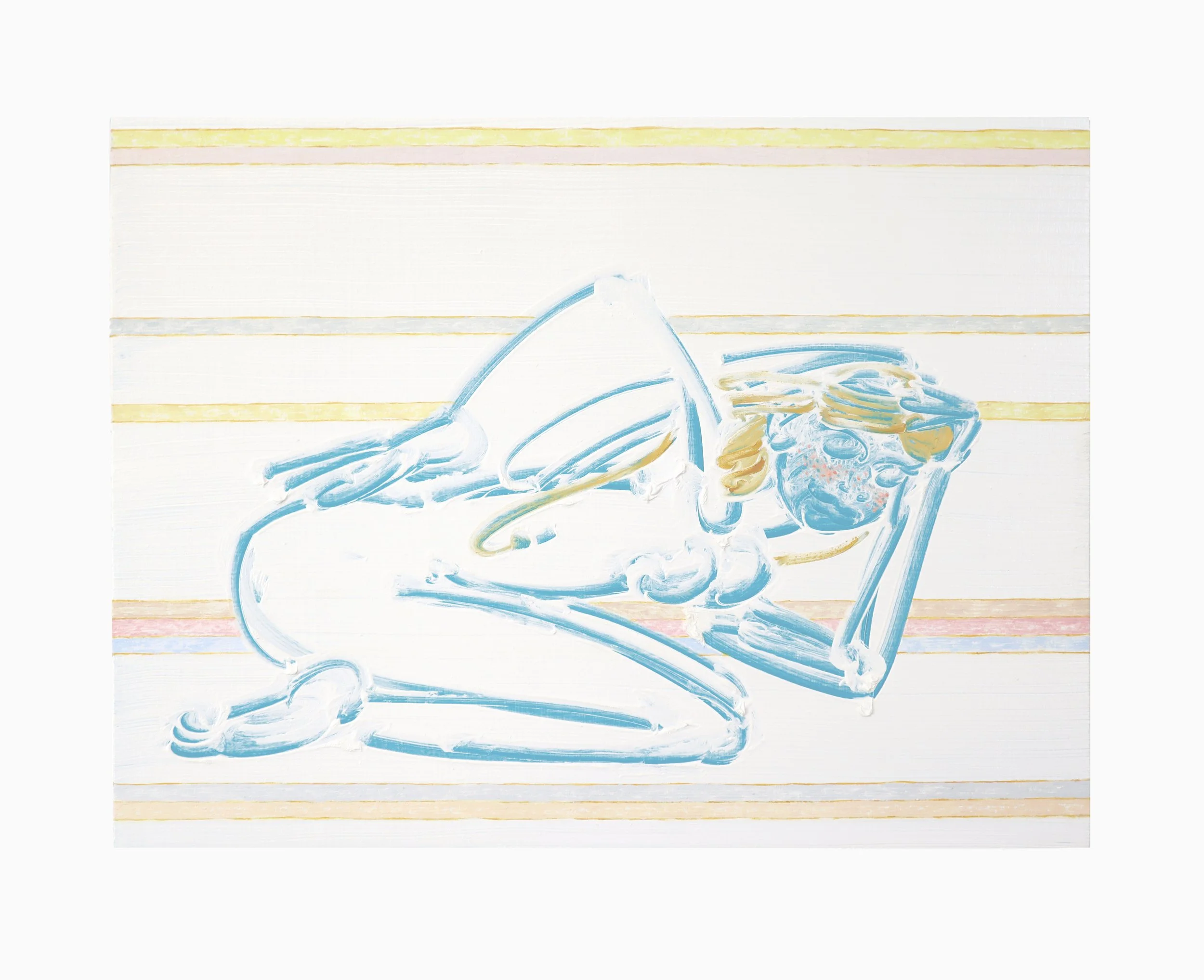  Paradise , 31 x 41 cm, oil on wood, 2026,    Wabi Sabi   group show ⋆    Marcelle Joseph   x    Paul Smith Foundation , London UK