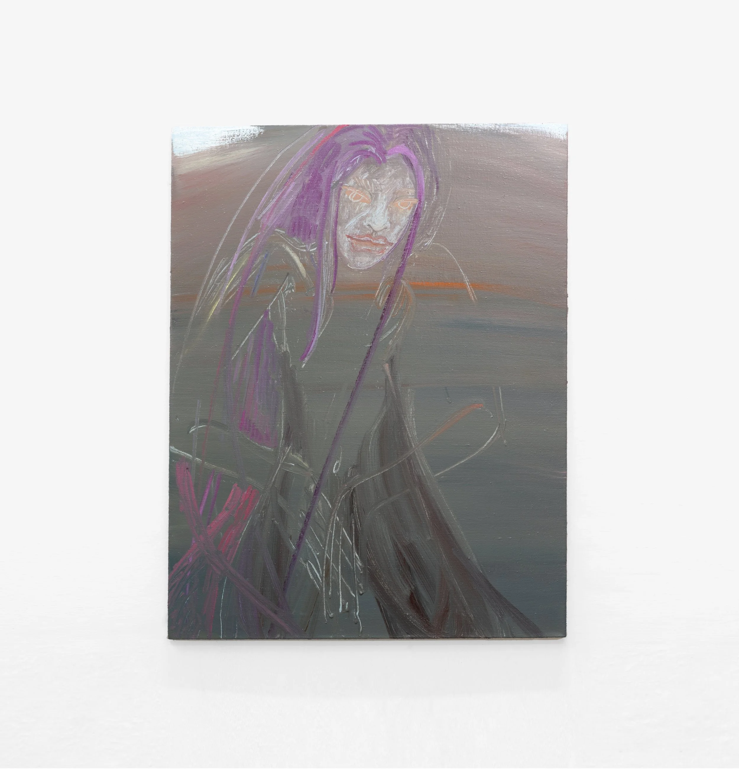 November air , 107 x 82 cm, oil on linen, Razor Wave solo show Ginny on Frederick , 2021