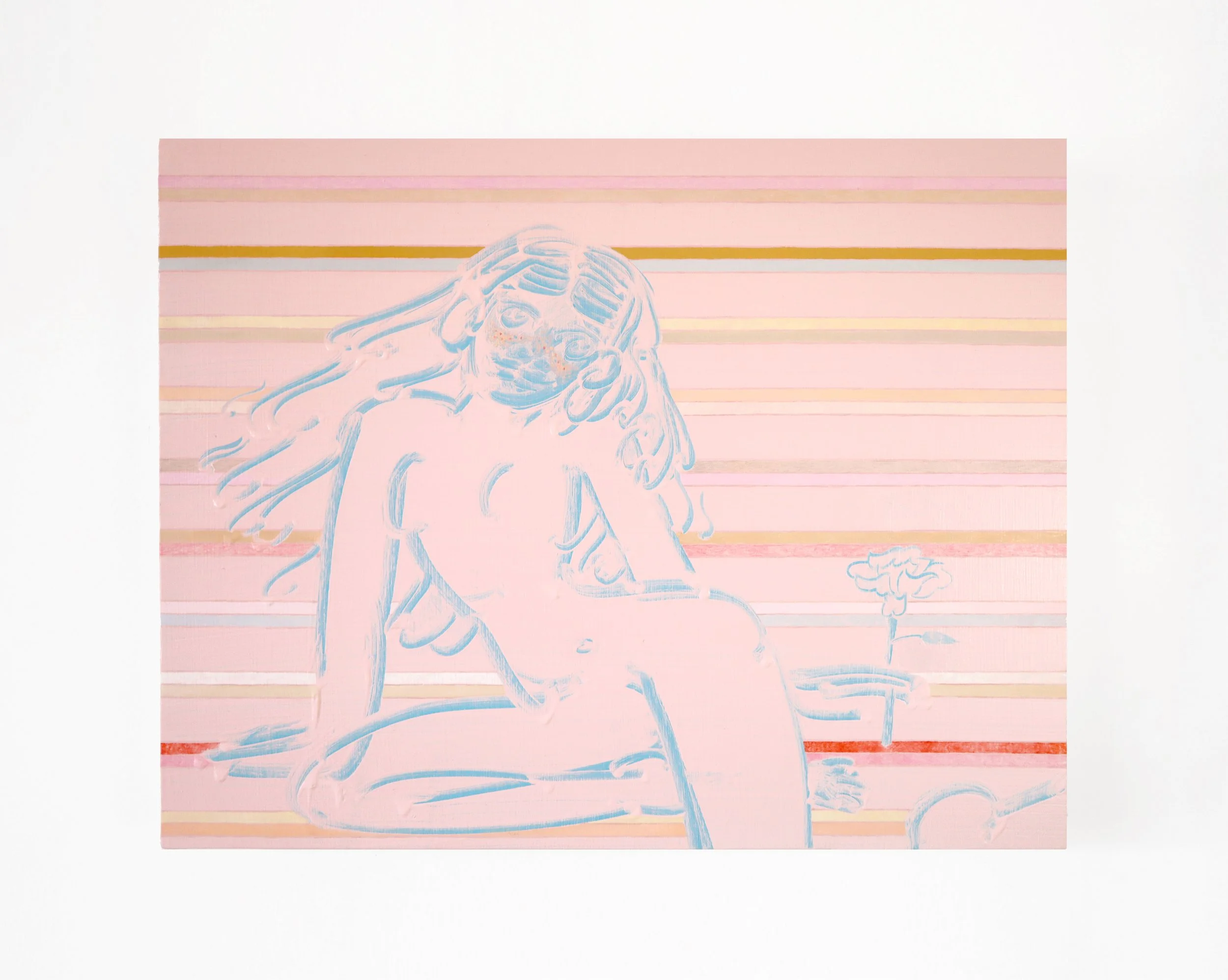  Best wishes , 40 x 50 cm, oil on wood, 2026  ⋆    Alon Segev gallery  