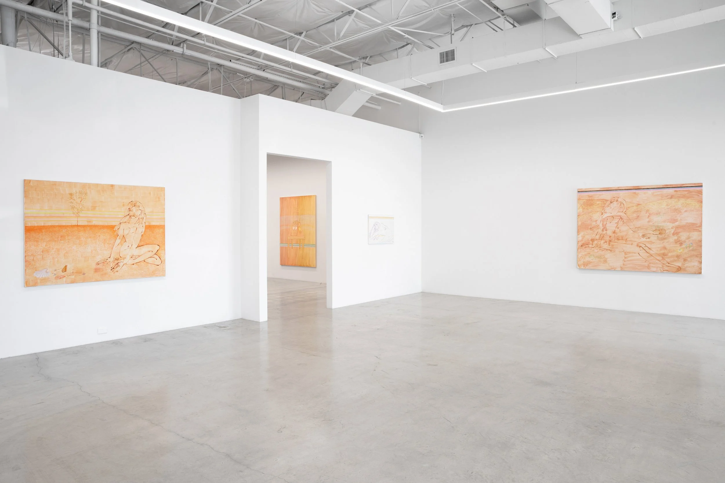 Installation view, Between two waters , 12.26 Gallery , Dallas, US, 2025