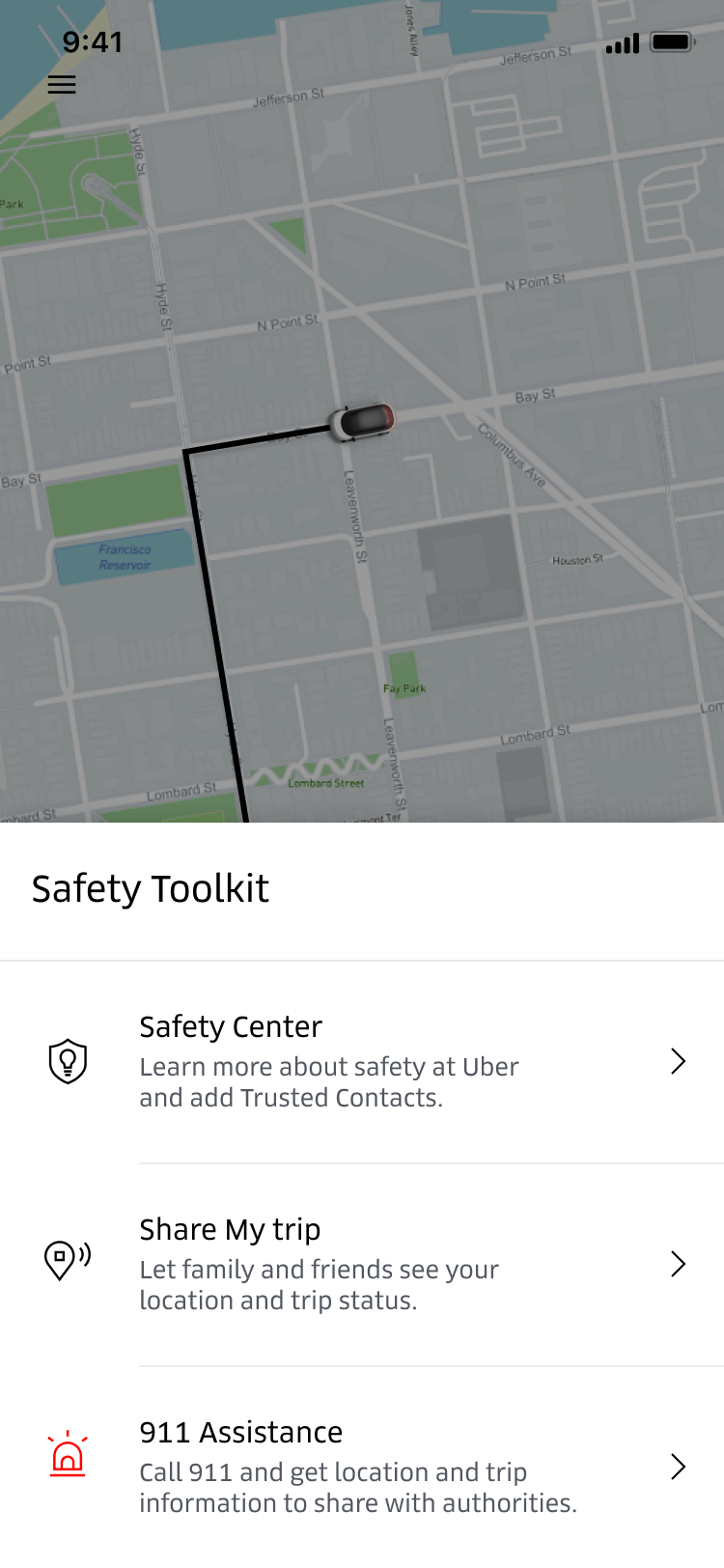 Before: original safety toolkit.