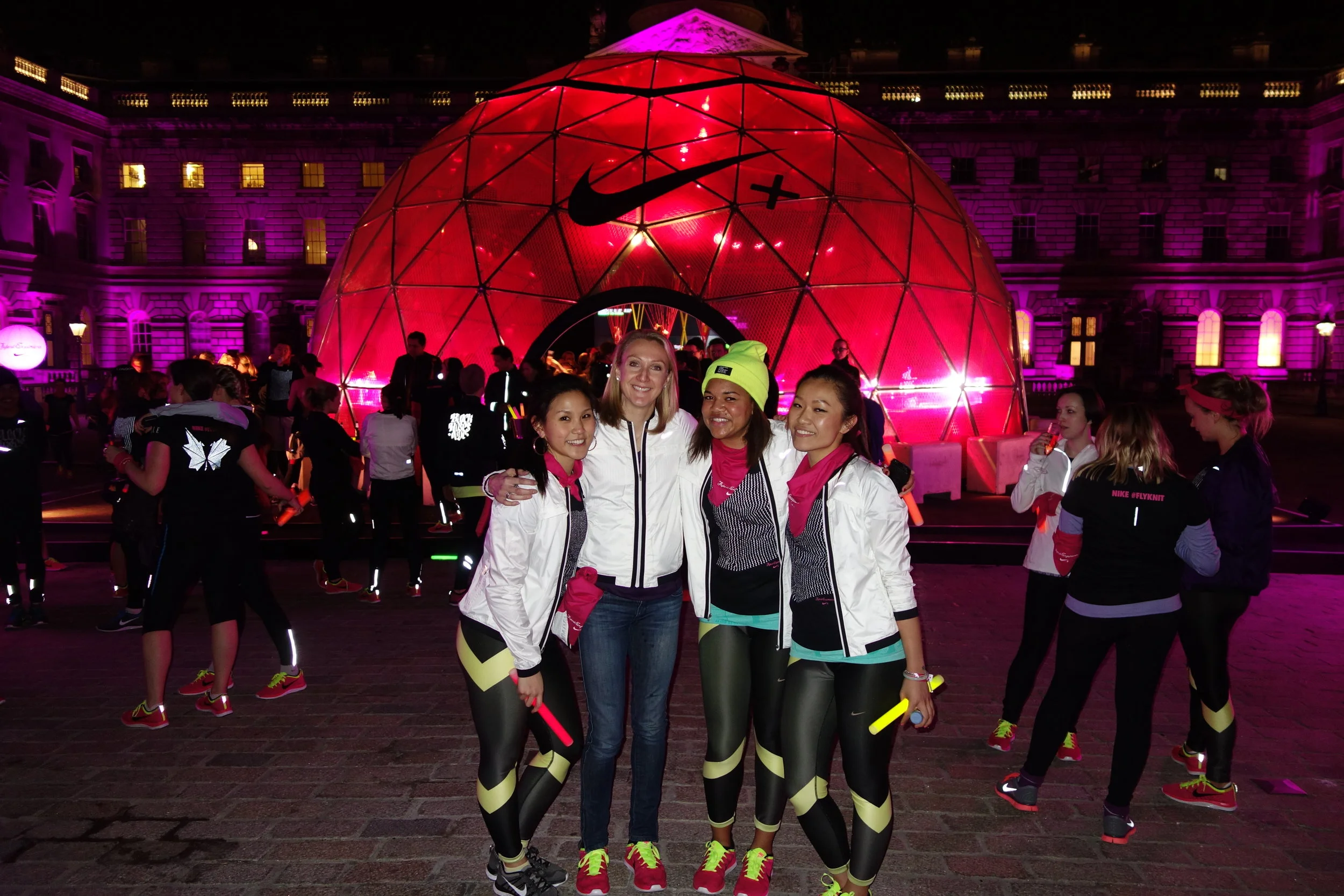 Food & Lycra’s Nike Flyknit Experience with ELLE