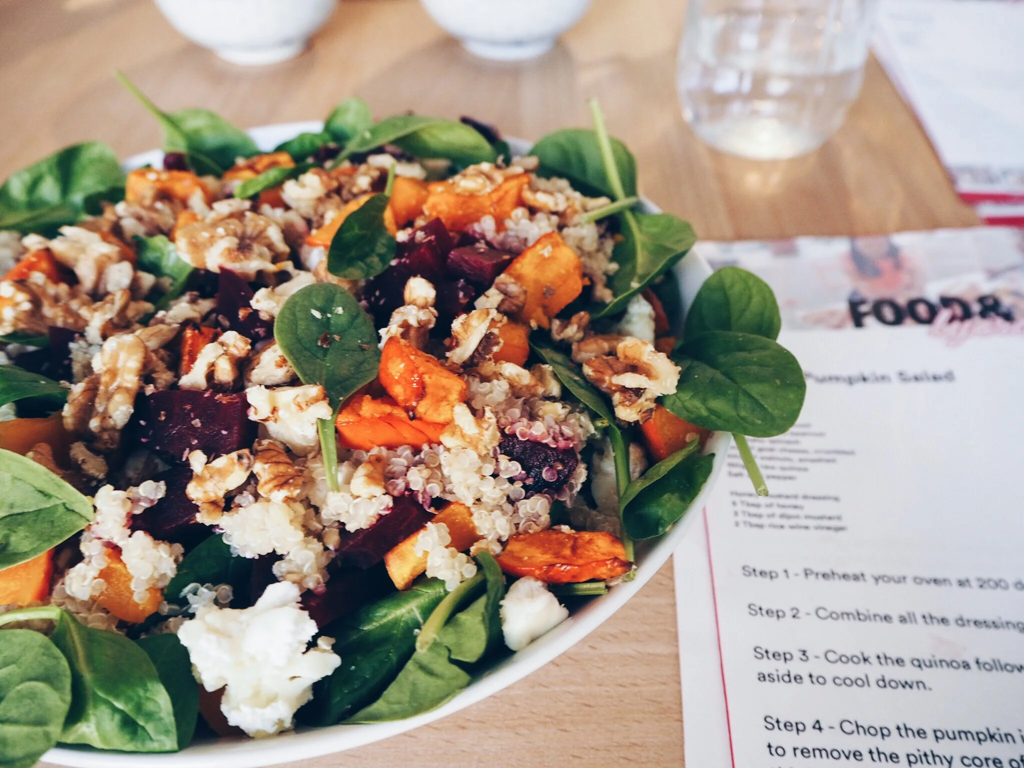 Roasted Pumpkin Salad