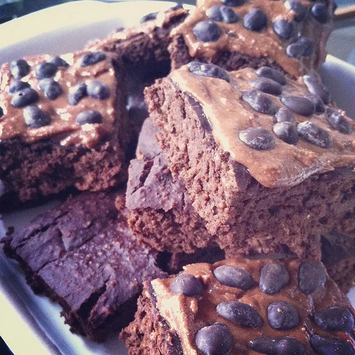 Kimmayco Chows Down: Chocolate Protein Cakes