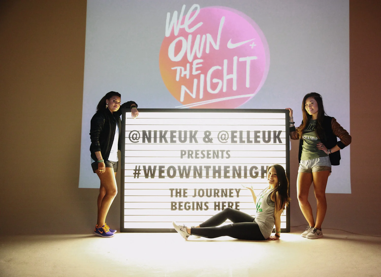 We Own The Night: Nike x ELLE UK Photoshoot [Behind The Scenes]