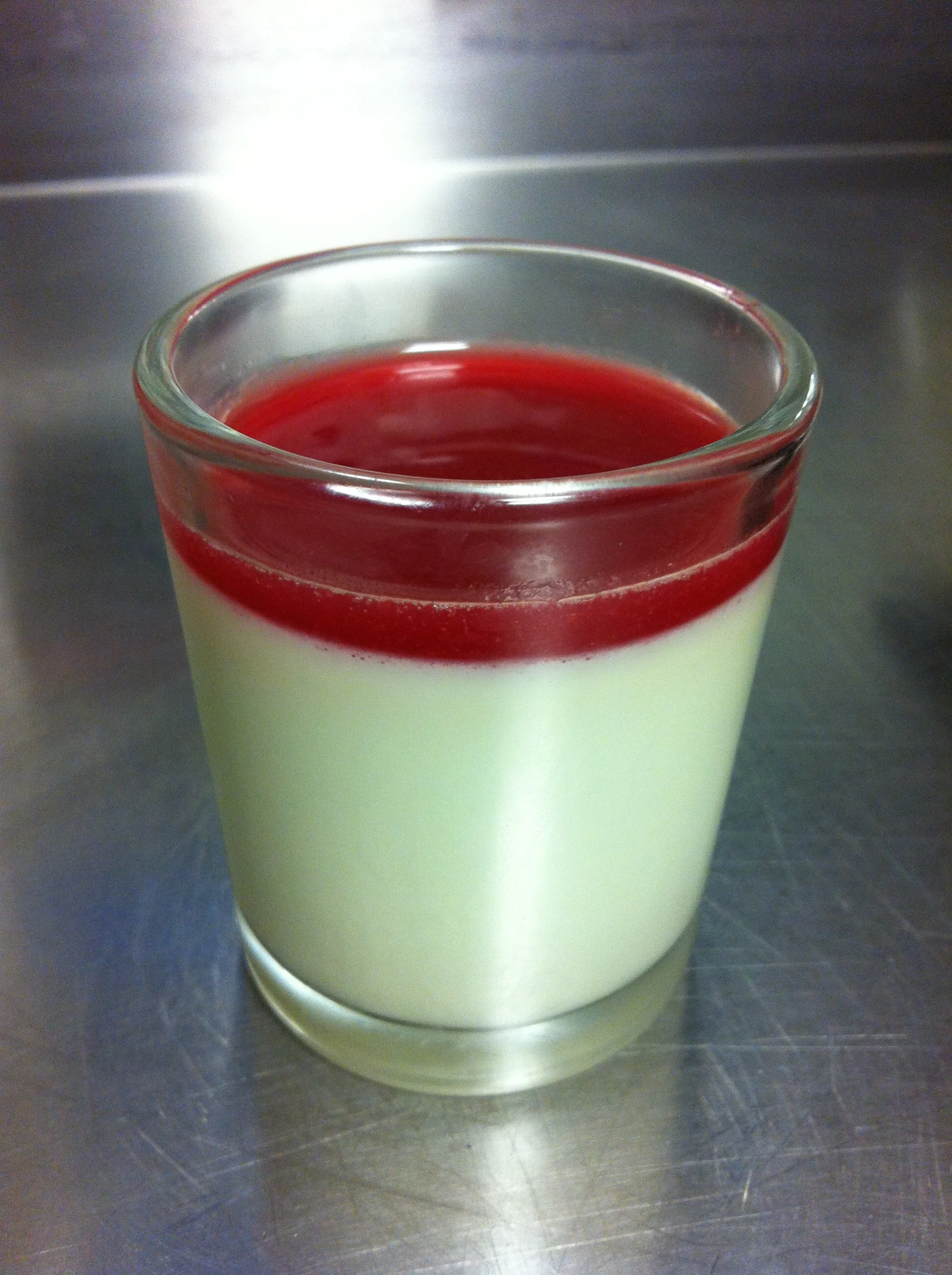 Seraphizm's Chows Down : Coconut and Pomegranate Panna Cotta