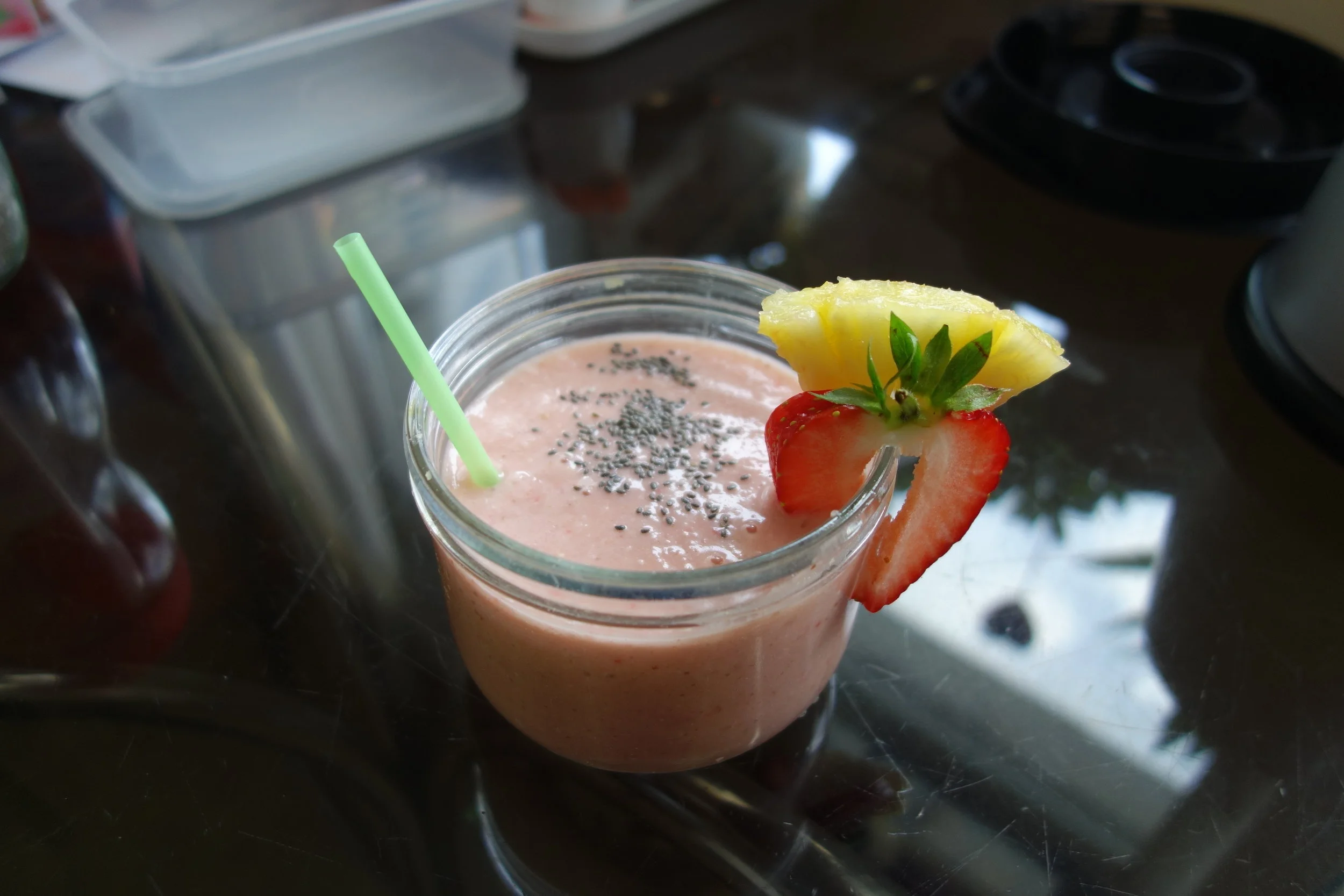 VitaCoco Strawberry & Pineapple Smoothie