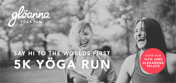 Glöanna Yoga Run: Win A Spot for You and A Friend! #Competition