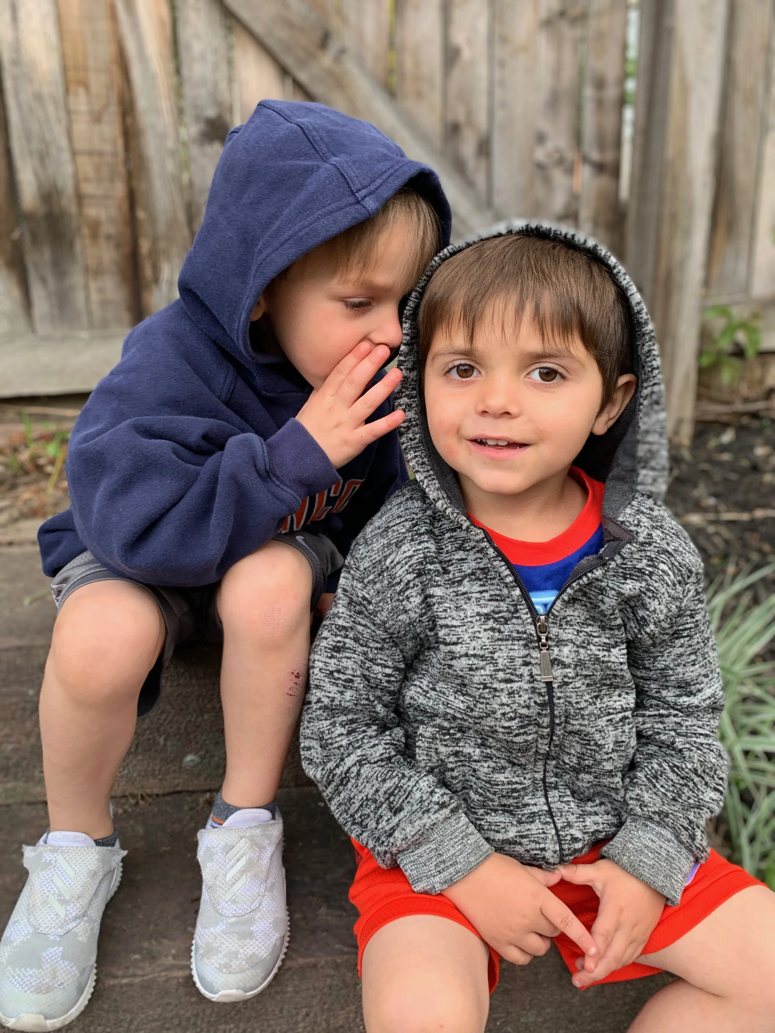Landon & Levi… just turned “The Big 4”!