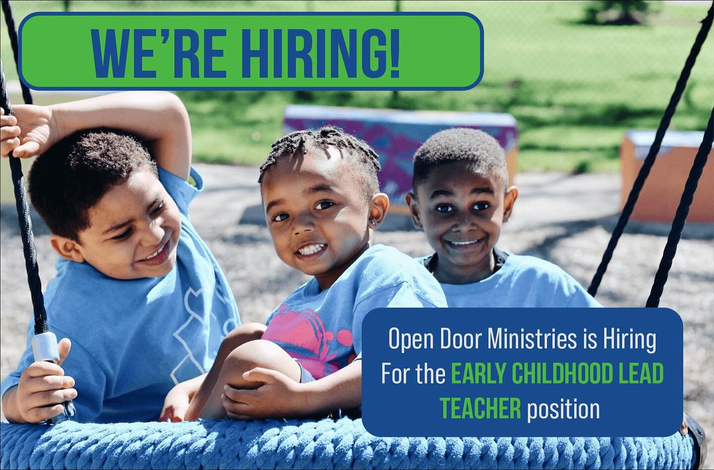 We are hiring for the Early Childhood Lead Teacher position! If you or someone you know might be interested in this position, go to the link in our bio (under Staff Openings) or visit www.odmdenver.org/staff-openings.