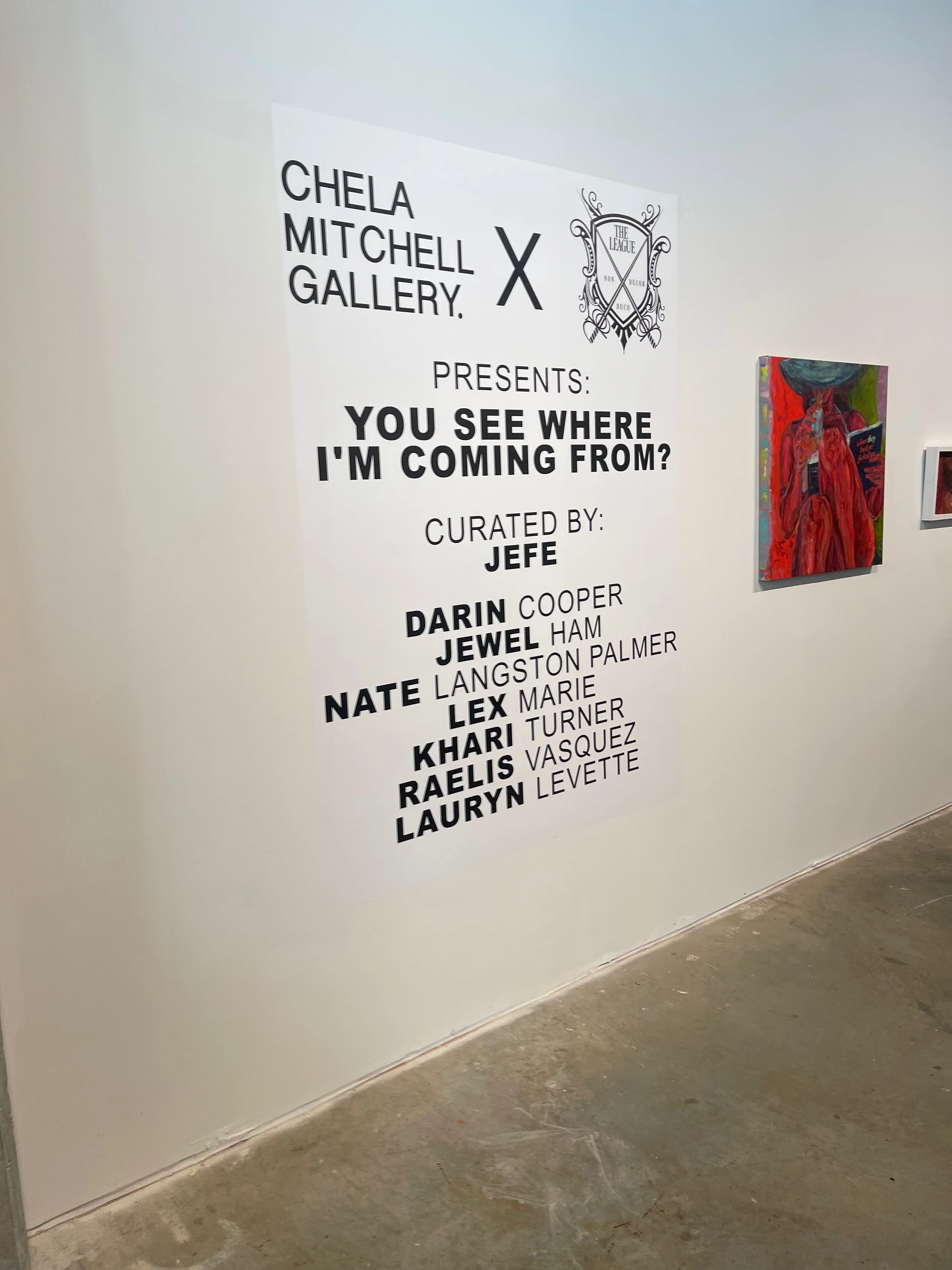 Art Gazing : 7.5.25 - Group Exhibition : You See Where I’m Coming From?