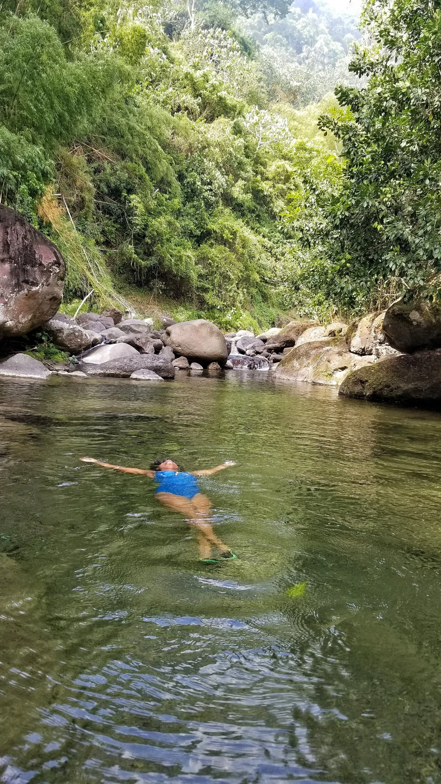 My journey led me up the river