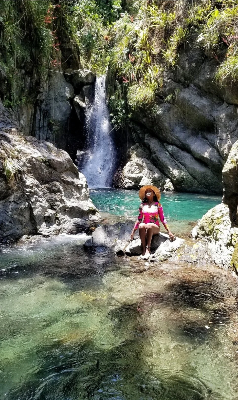Love at first Waterfall: The sexiest waterfall in Portland Jamaica