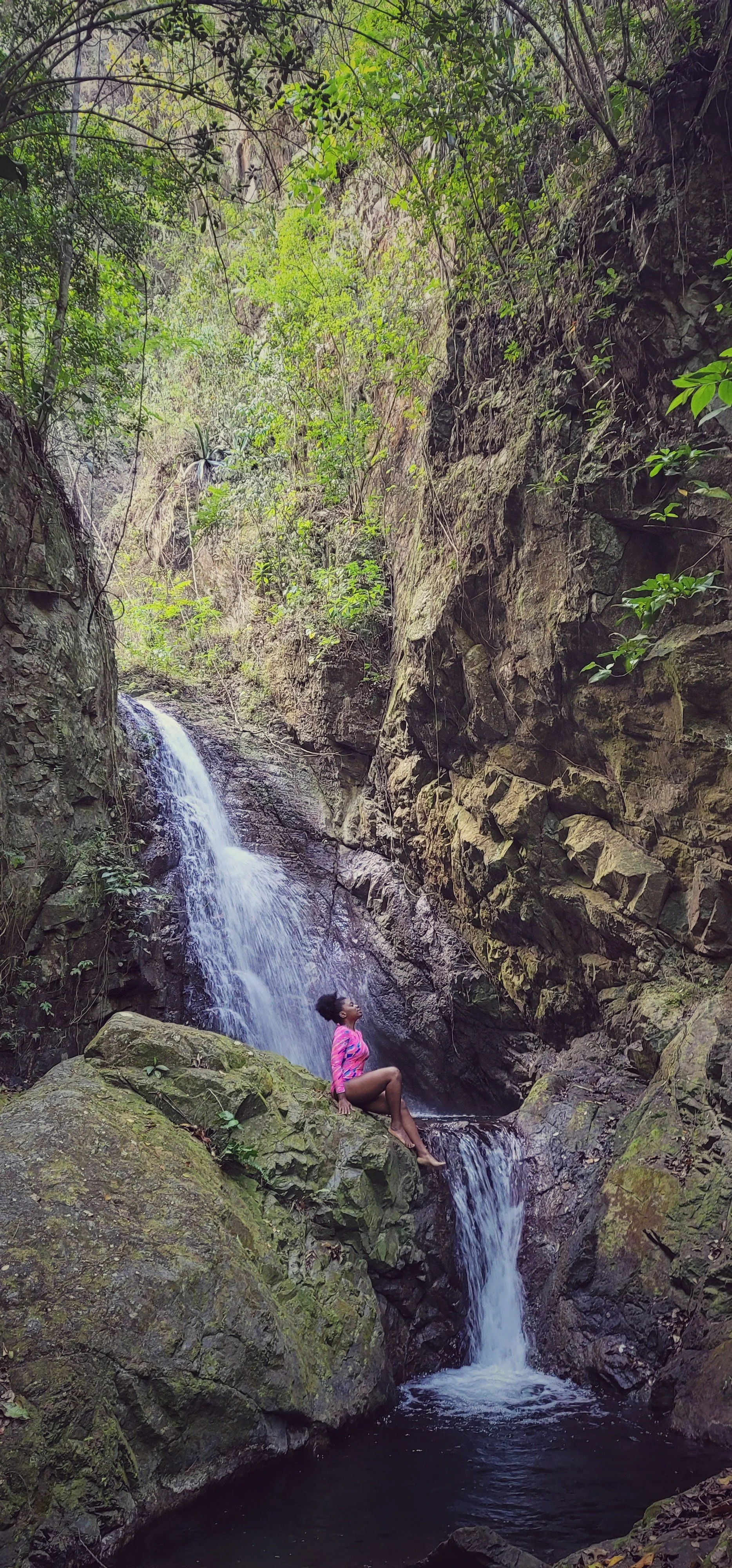 Unveiling Jamaica's Hidden Gem: The Enchanting C-Pond Waterfall Adventure
