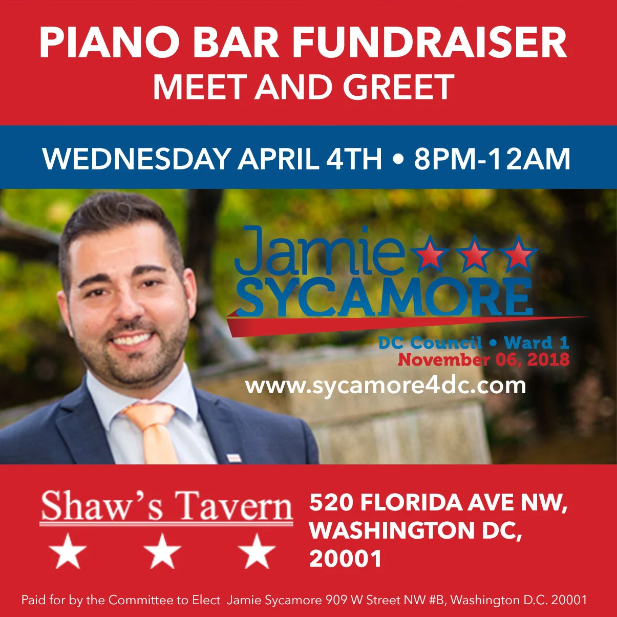 Open mic Piano Bar Fundraiser and Meet & Greet