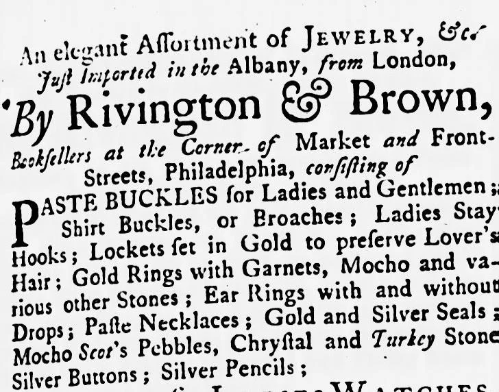 figure 4. maryland gazette, thursday august 5, 1762. maryland state archives.