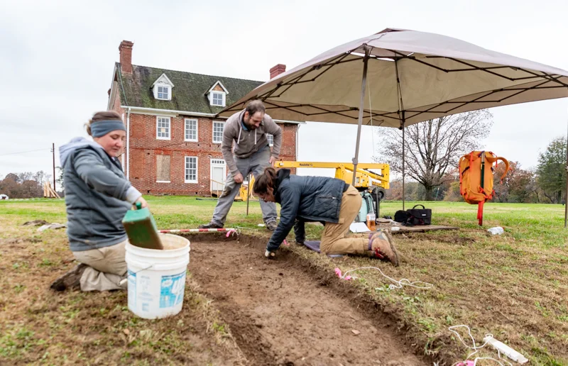 Cloverfields as of January 2019: A Visit To The Archaeology Lab