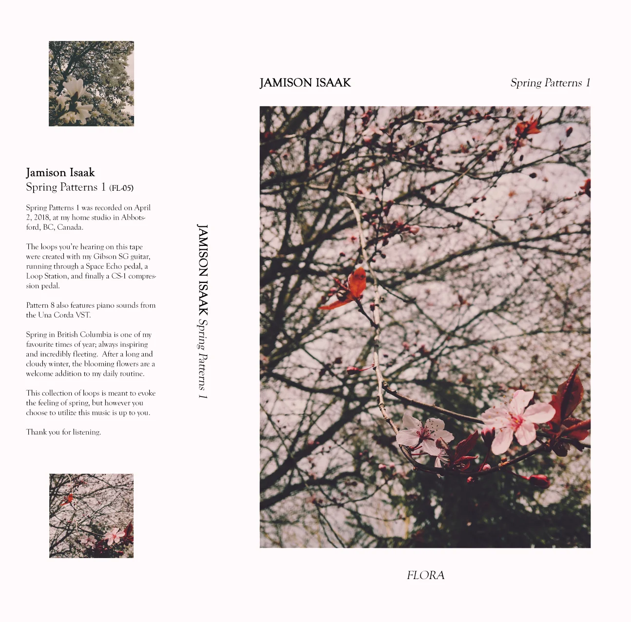 Spring Patterns 1 Cassette Is Now Available To Pre-order