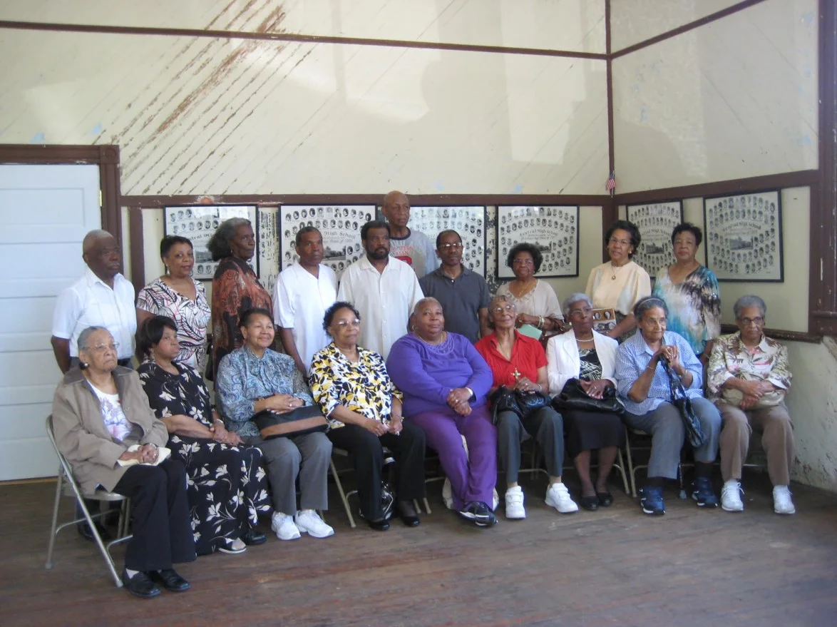 Alumni at Second Union Rosenwald School in Goochland County, Virginia.