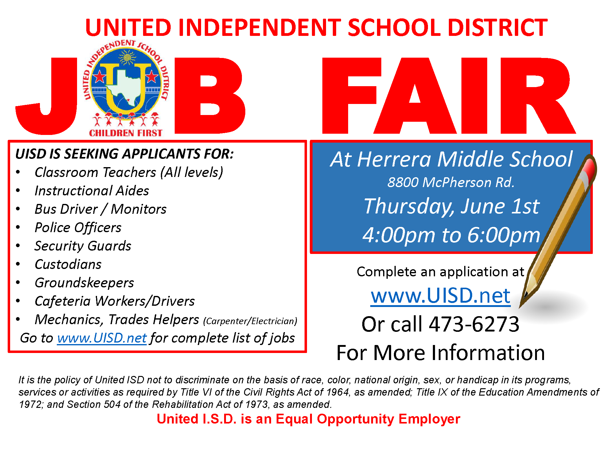 Job Opportunities — ACT-RGV