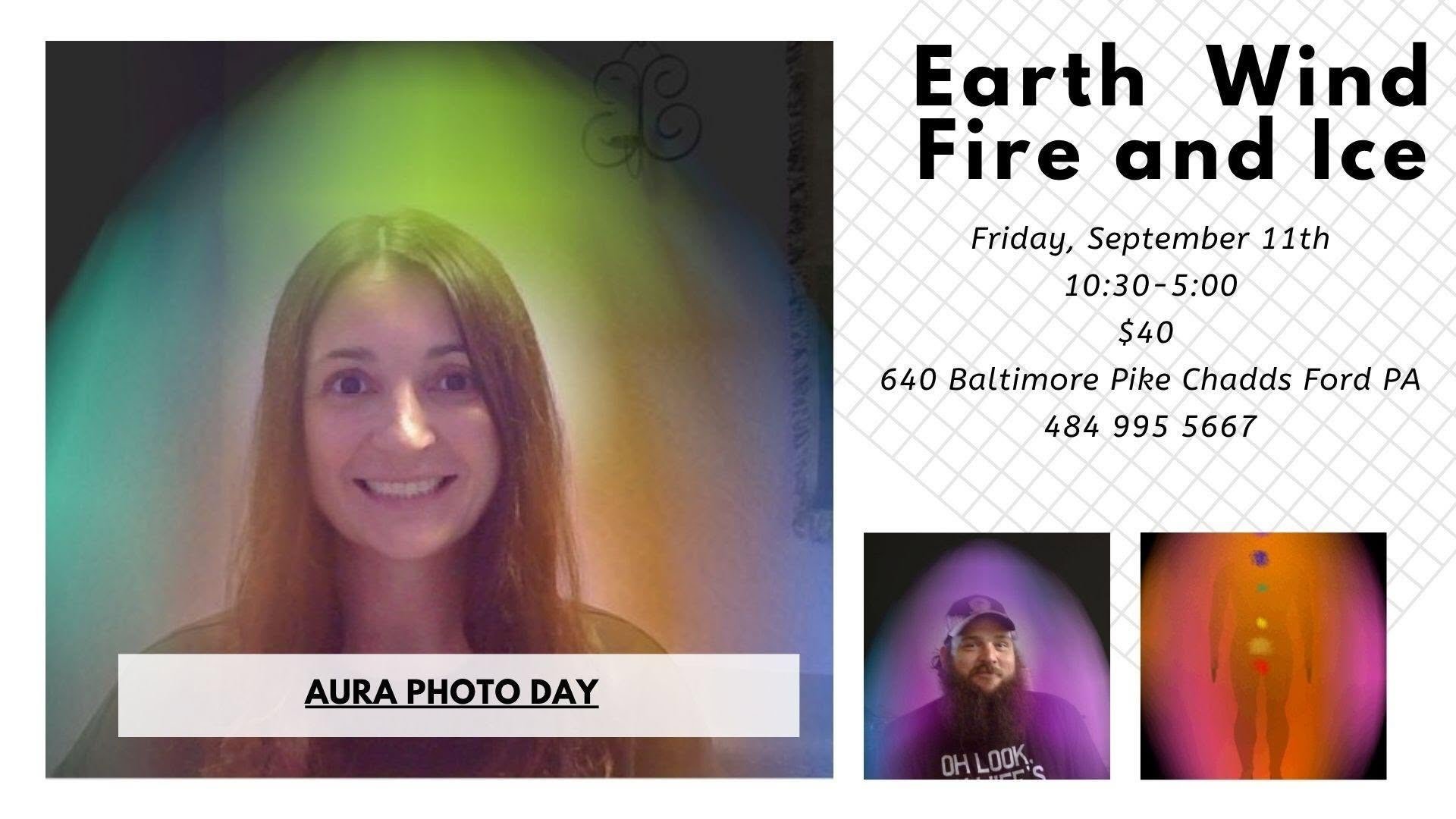 Our Aura Photography Day with Sondra is just around the corner! We are excited to have everyone in. Please read below for more info and what to expect at the event. 

We are expecting a large turn out, please expect there to be potential wait times! 