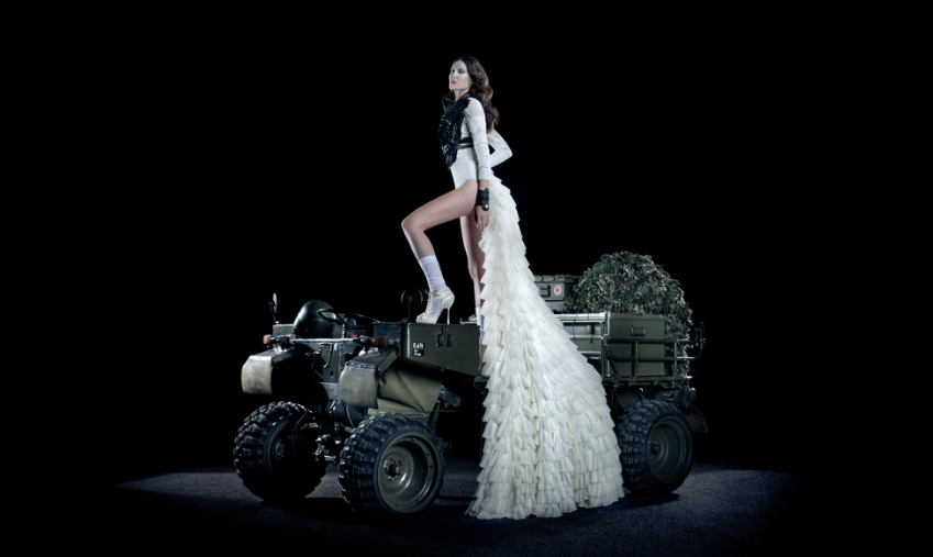 Think Tank - Fashion shoot - Military set styling